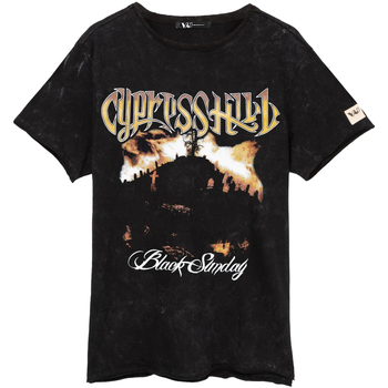 Textiel T-shirts met lange mouwen Cypress Hill  Zwart