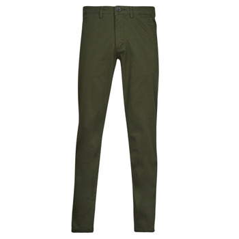 Textiel Heren Pantalons Selected SLH175-SLIM NEW MILES FLEX PANT NOOS Kaki