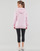 Textiel Dames Sweaters / Sweatshirts Adidas Sportswear BL OV HD Roze / Wit