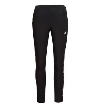 Textiel Dames Leggings Adidas Sportswear VIBAOP 3S LEG Zwart / Multicolour