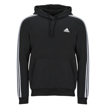 Textiel Heren Sweaters / Sweatshirts Adidas Sportswear 3S FL HD Zwart