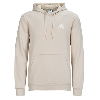 Adidas Performance Sweaters met geborduurd logo en capuchon Beige Heren