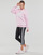 Textiel Dames Leggings Adidas Sportswear 3S 34 LEG Zwart / Wit