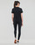 Textiel Dames T-shirts korte mouwen Converse STAR CHEVRON INFILL CREW T-SHIRT Zwart