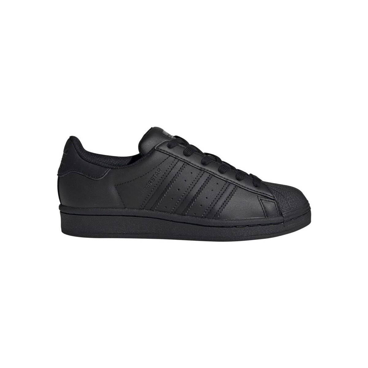 Schoenen Dames Sneakers adidas Originals Superstar J FU7713 Zwart