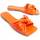 Schoenen Dames Sandalen / Open schoenen Leindia 82854 Oranje