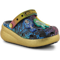 Schoenen Meisjes Sandalen / Open schoenen Crocs Classic Rainbow High Cutie Clog K 208116-90H Multicolour