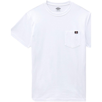 Textiel Heren T-shirts & Polo’s Dickies Porterdale T-Shirt - White Wit