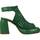 Schoenen Dames Sandalen / Open schoenen Pon´s Quintana BOMBAY Groen