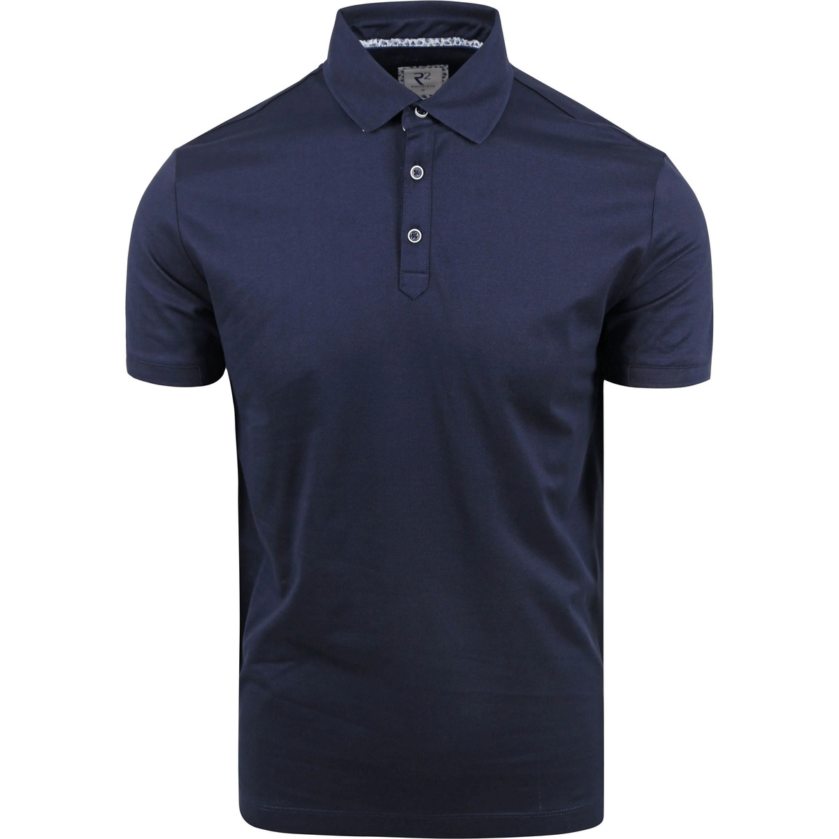 Textiel Heren T-shirts & Polo’s R2 Amsterdam Polo Navy Blauw