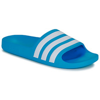 Schoenen Kinderen slippers Adidas Sportswear ADILETTE AQUA K Blauw / Wit