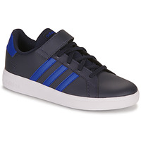 Schoenen Jongens Lage sneakers Adidas Sportswear GRAND COURT 2.0 EL K Zwart / Blauw