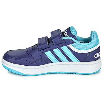 Adidas Sportswear HOOPS 3.0 CF C Blauw / Turquoize