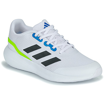 Schoenen Jongens Lage sneakers Adidas Sportswear RUNFALCON 3.0 K Wit / Geel