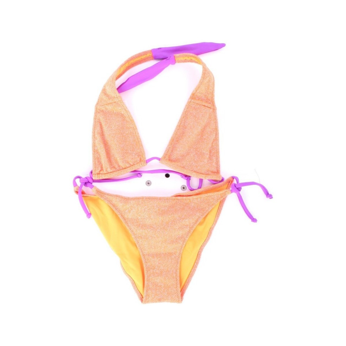 Textiel Meisjes Bikini Mc2 Saint Barth ARYANNA 00098D Oranje