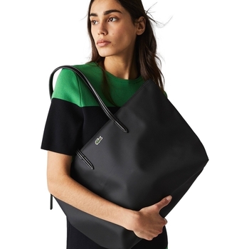 Lacoste L.12.12 Concept Zip Tote Bag - Noir Zwart