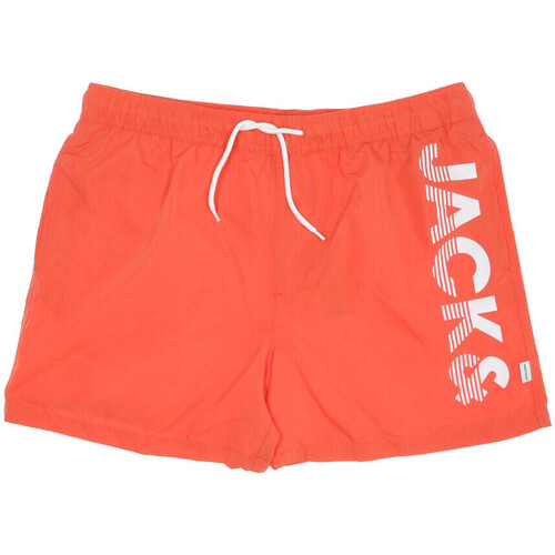 Textiel Heren Zwembroeken/ Zwemshorts Jack & Jones  Oranje