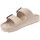 Schoenen Heren Leren slippers Axa -74100A Beige