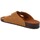 Schoenen Heren Leren slippers Axa -28160A Beige