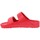 Schoenen Dames Leren slippers Axa -74101A Rood