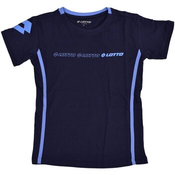 Textiel Kinderen T-shirts & Polo’s Lotto LOT219313 Blauw