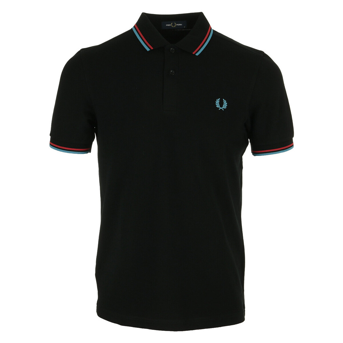 Textiel Heren T-shirts & Polo’s Fred Perry Twin Tipped Zwart