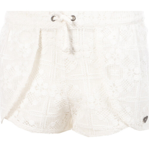 Textiel Meisjes Korte broeken / Bermuda's Teddy Smith  Wit