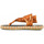 Schoenen Dames Sandalen / Open schoenen Nalho ORA GANIKA SANDAL METALLIC W Oranje
