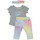 Textiel Meisjes Trainingspakken Reebok Sport  Multicolour