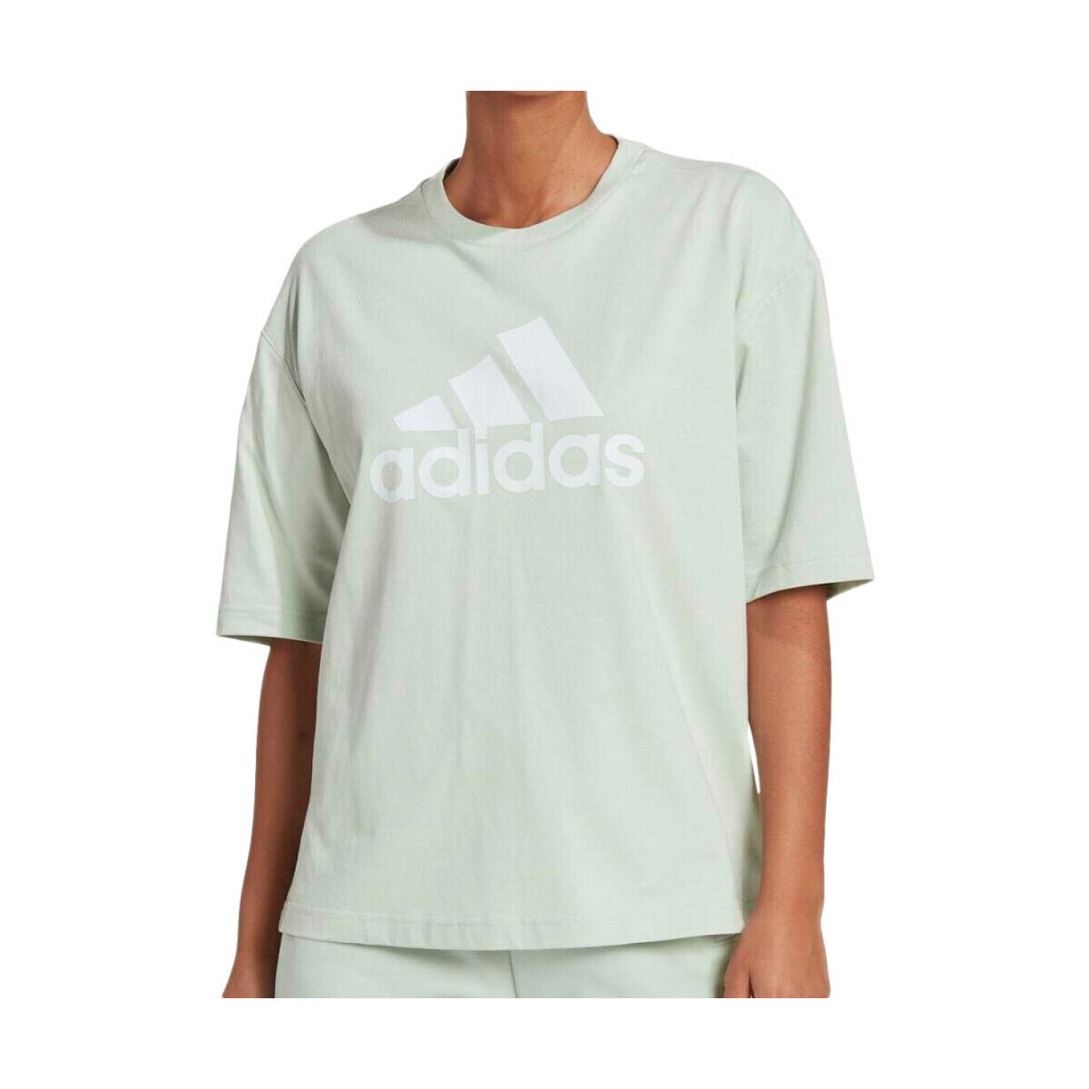 Textiel Dames T-shirts & Polo’s adidas Originals  Groen
