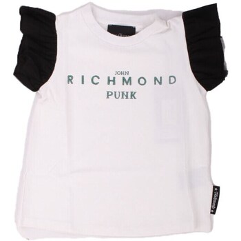Textiel Meisjes T-shirts korte mouwen John Richmond RGP23070TS Wit