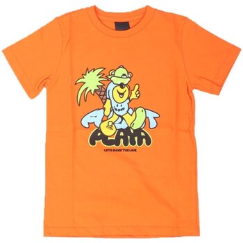 Textiel Kinderen T-shirts korte mouwen Imomi SS23IK022 Oranje