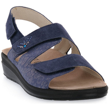 Schoenen Dames Sandalen / Open schoenen Grunland BLU 59DABY Blauw