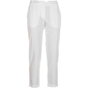 Textiel Dames Broeken / Pantalons Ottodame Pantalone Wit