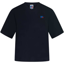 Textiel Dames T-shirts & Polo’s Russell Athletic T-Shirt Russell Athletic Eagle Blauw