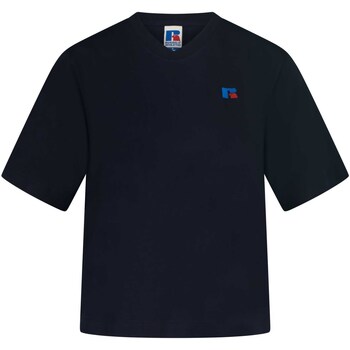 Textiel Dames T-shirts & Polo’s Russell Athletic T-Shirt Russell Athletic Eagle Blauw