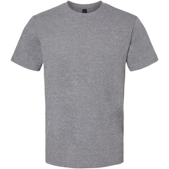 Textiel T-shirts met lange mouwen Gildan  Grijs