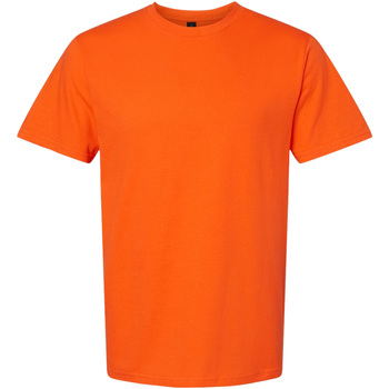 Textiel T-shirts met lange mouwen Gildan  Oranje