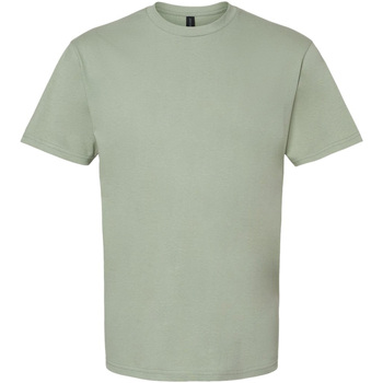 Textiel T-shirts met lange mouwen Gildan  Groen