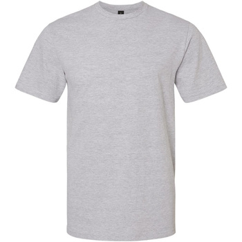 Textiel T-shirts met lange mouwen Gildan  Grijs
