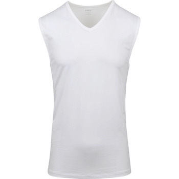 Mey T-shirt V-hals Dry Cotton Muscle Singlet Wit