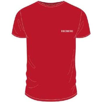 Textiel Heren T-shirts korte mouwen Bikkembergs BKK2MTS01 Rood