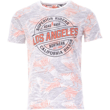 Textiel Heren T-shirts korte mouwen American People  Oranje