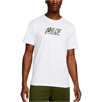 Textiel Heren T-shirts korte mouwen Nike CAMISETA BLANCA HOMBRE  DRI-FIT DM6236 Wit