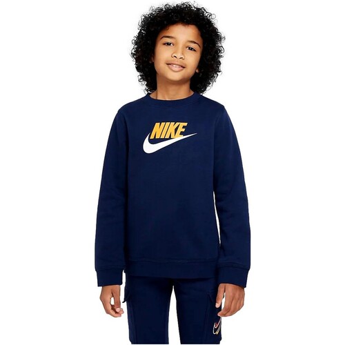 Textiel Jongens Sweaters / Sweatshirts Nike SUDADERA  SPORTSWEAR CV9297 Blauw