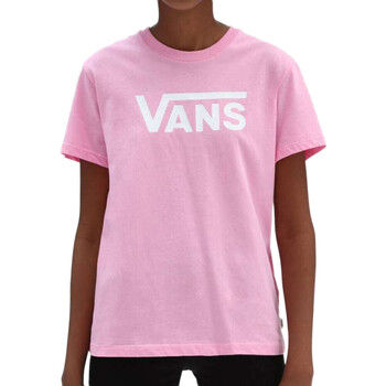 Textiel Meisjes T-shirts korte mouwen Vans  Roze