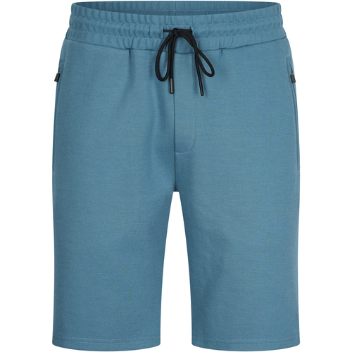 Textiel Heren Korte broeken / Bermuda's Mario Russo Pique Short Blauw
