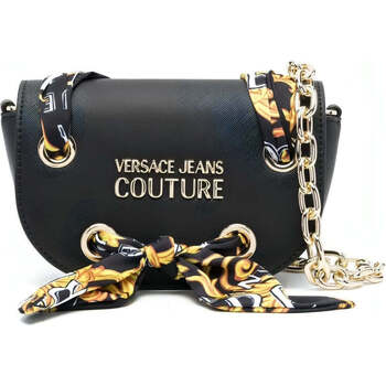 Tassen Dames Schoudertassen met riem Versace Jeans Couture  Zwart