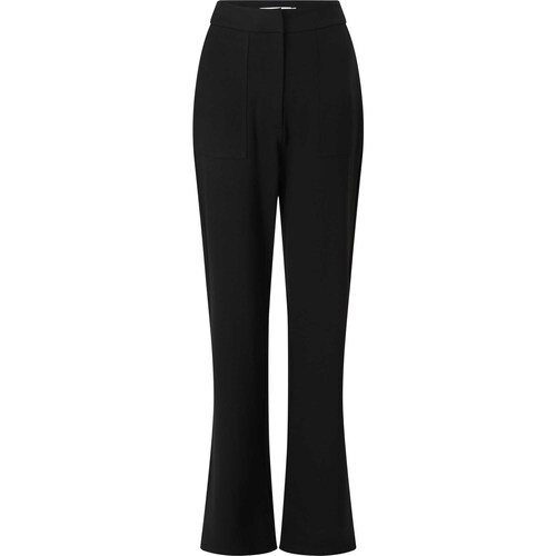 Textiel Dames Broeken / Pantalons Ck Jeans Milano Pant Zwart