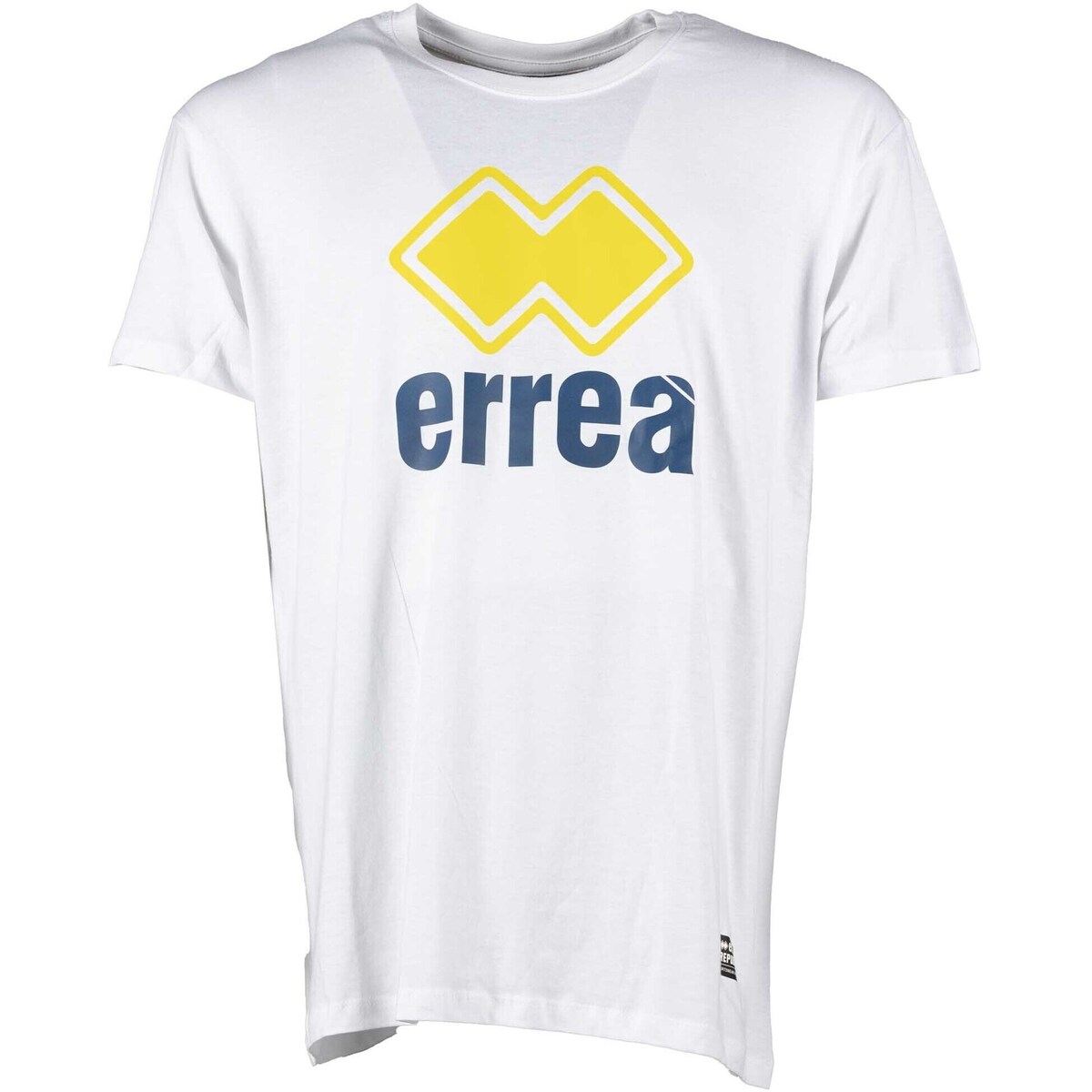 Textiel Heren T-shirts & Polo’s Errea Republic Essential Tee Man Logo 75 Mc Ad Wit